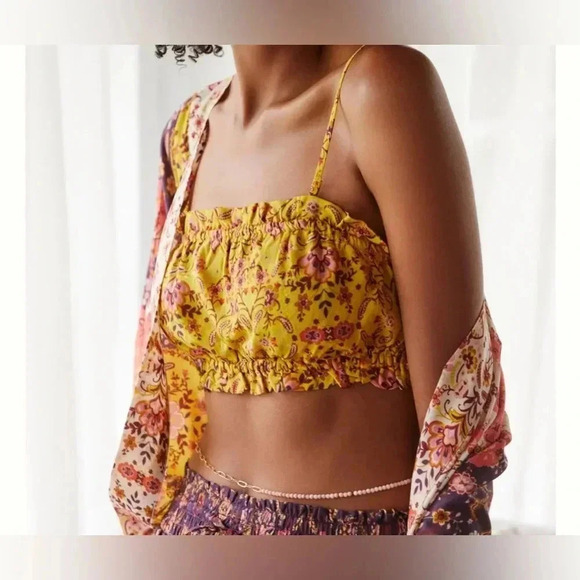 ANTHROPOLOGY Aurora Tube Top / Size XXS/XS / - Picture 1 of 7